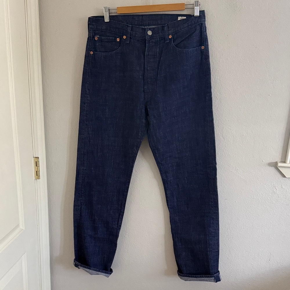 Levi's 501s 34x34 White Oak Cone Denim